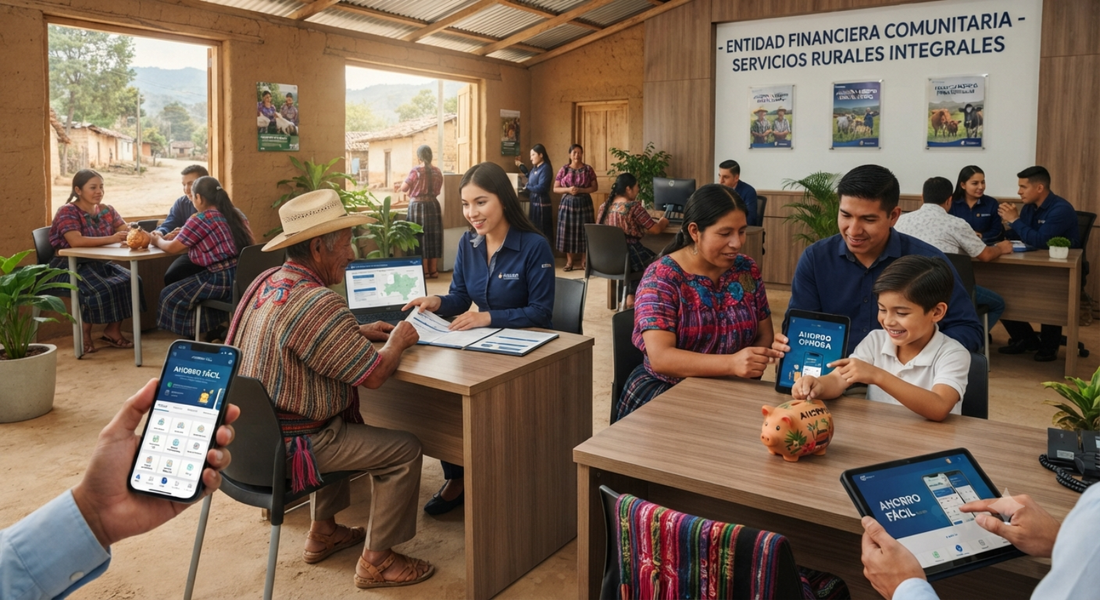 Sucursal comunitaria de servicios rurales integrales